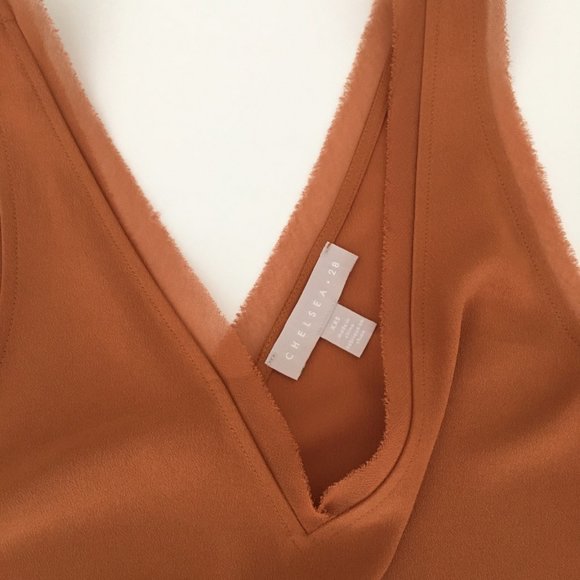 Chelsea28 Raw Edge Tank - Rust Sierra - Picture 3 of 6